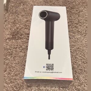 Negative Ionic Hair Dryer, 110,000RPM High Speed Blow Dryer New and Sealed